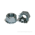 Zinc Plated Galvanized Carbon Steel K-lock Nut